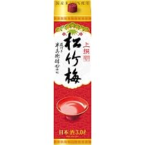 Amazon.co.jp: 松竹梅 上撰 サケパック 紙パック [ 日本酒 15度 京都府